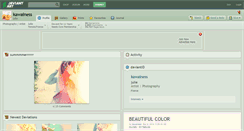 Desktop Screenshot of kawainess.deviantart.com