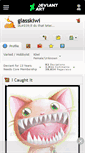 Mobile Screenshot of glasskiwi.deviantart.com