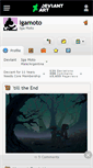 Mobile Screenshot of igamoto.deviantart.com