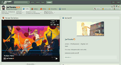 Desktop Screenshot of jaetanaka.deviantart.com