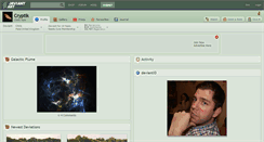 Desktop Screenshot of cryptik.deviantart.com