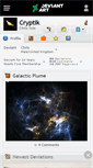 Mobile Screenshot of cryptik.deviantart.com