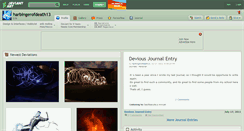 Desktop Screenshot of harbingerofdeath13.deviantart.com