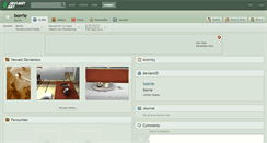 Desktop Screenshot of borrie.deviantart.com