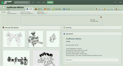 Desktop Screenshot of madhouse-tattoos.deviantart.com