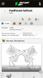 Mobile Screenshot of madhouse-tattoos.deviantart.com
