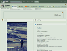 Tablet Screenshot of ixusboy.deviantart.com