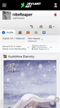 Mobile Screenshot of nitereaper.deviantart.com