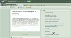 Desktop Screenshot of designers-world.deviantart.com