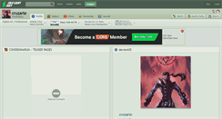 Desktop Screenshot of cruzarte.deviantart.com