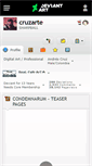 Mobile Screenshot of cruzarte.deviantart.com