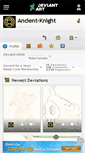 Mobile Screenshot of ancient-knight.deviantart.com