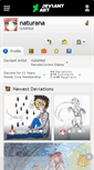 Mobile Screenshot of naturana.deviantart.com