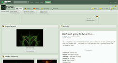 Desktop Screenshot of foxfate.deviantart.com