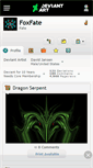 Mobile Screenshot of foxfate.deviantart.com