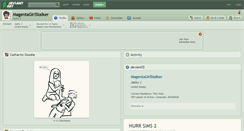 Desktop Screenshot of magentagirlstalker.deviantart.com