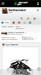 Mobile Screenshot of banthasmaker.deviantart.com