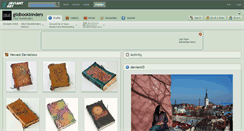 Desktop Screenshot of gildbookbinders.deviantart.com