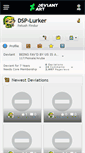 Mobile Screenshot of dsp-lurker.deviantart.com