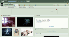 Desktop Screenshot of framedfinalboss.deviantart.com