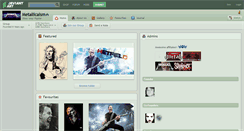 Desktop Screenshot of metallicaism.deviantart.com