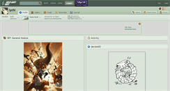 Desktop Screenshot of lychi.deviantart.com