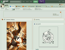 Tablet Screenshot of lychi.deviantart.com