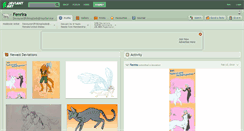 Desktop Screenshot of fenrira.deviantart.com