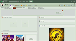 Desktop Screenshot of lao235.deviantart.com