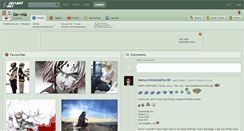 Desktop Screenshot of ge--nia.deviantart.com