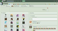 Desktop Screenshot of di-phoenix.deviantart.com