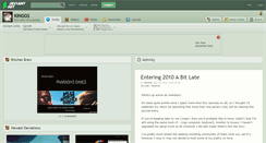 Desktop Screenshot of kinggs.deviantart.com