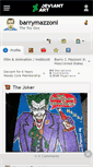 Mobile Screenshot of barrymazzoni.deviantart.com