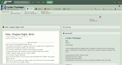 Desktop Screenshot of cynder-thedragon.deviantart.com