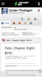 Mobile Screenshot of cynder-thedragon.deviantart.com