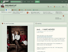 Tablet Screenshot of crazy-about-loz.deviantart.com