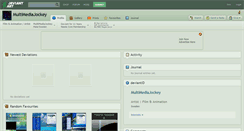 Desktop Screenshot of multimediajockey.deviantart.com