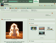 Tablet Screenshot of mrparts.deviantart.com