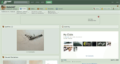 Desktop Screenshot of molock67.deviantart.com