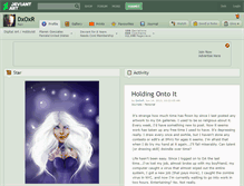 Tablet Screenshot of dxoxr.deviantart.com