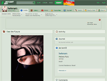 Tablet Screenshot of helenars.deviantart.com
