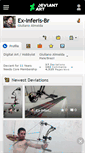 Mobile Screenshot of ex-inferis-br.deviantart.com