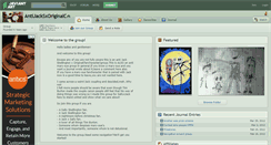 Desktop Screenshot of antijacksxoriginalc.deviantart.com