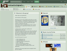 Tablet Screenshot of antijacksxoriginalc.deviantart.com