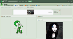 Desktop Screenshot of 5ande.deviantart.com