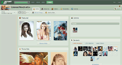 Desktop Screenshot of colored-pencil-art.deviantart.com