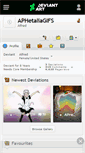 Mobile Screenshot of aphetaliagifs.deviantart.com