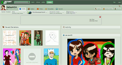 Desktop Screenshot of natsumi24.deviantart.com