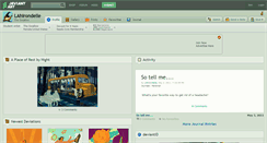 Desktop Screenshot of lahirondelle.deviantart.com
