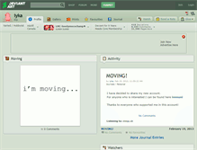 Tablet Screenshot of iyka.deviantart.com